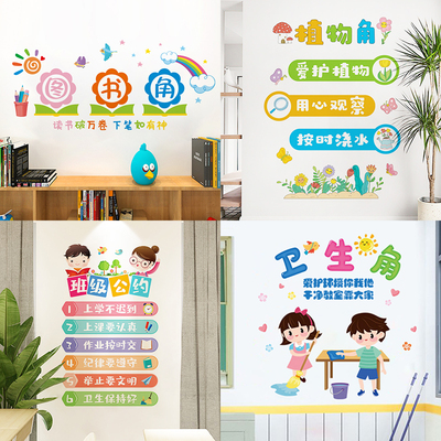 教室班级文创墙贴自带价