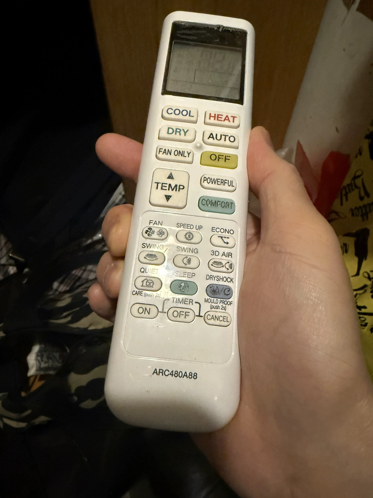 适用大金空调遥控器ARC480A88 ARC480A1 480A61 480A76 480A59