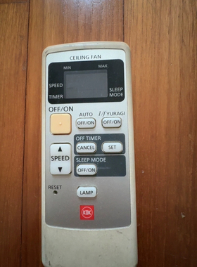 适用于乐声KDK风扇 V60WK k14z9 29 Ceiling Fan遥控器Remote英文