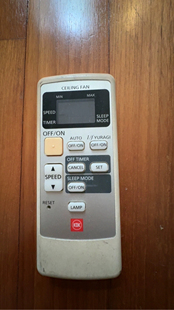 Ceiling 适用于乐声KDK风扇 k14z9 Fan遥控器Remote英文 V60WK