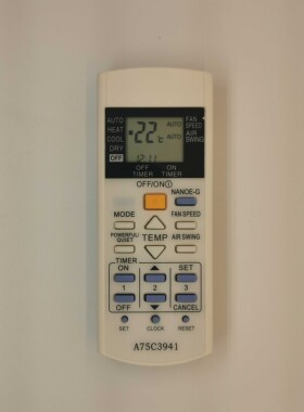 适用于乐信松下空调冷气机遥控器A75C3941 4448 4611 4603 4228新