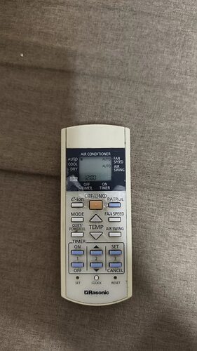 适用Rasonic乐信空调遥控器 RS-C18JW A75C3184 3182 全新冷气机