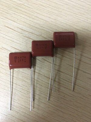 松下CBB薄膜电容 474J K 125VAC 脚距15MM ECQE 474K 125V～ P15