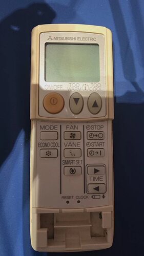 适用三菱电机MSY-GE10VA空调遥控器KM16P KM05B KM07E KM09G英文