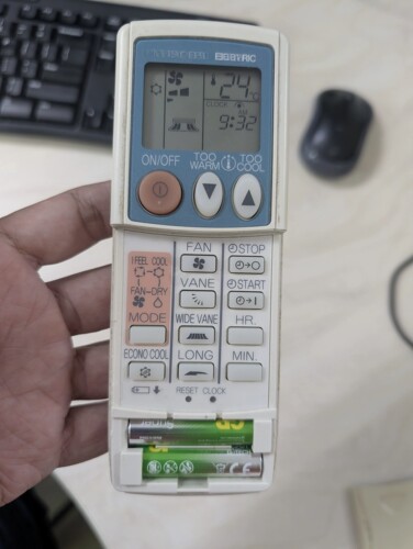 英文适用三菱空调冷气遥控器KP3AS KM04F KP04DS CS KP05AS 全新