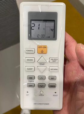 遥控器适用于松下乐声樂信 23490 00490空调冷气机遥控器英文通用