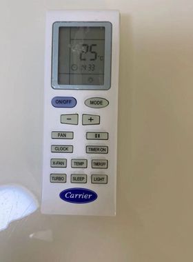 适用于YORK开利空调遥控器 YB1F2 YB1FA 款式一样通用 全新英文版