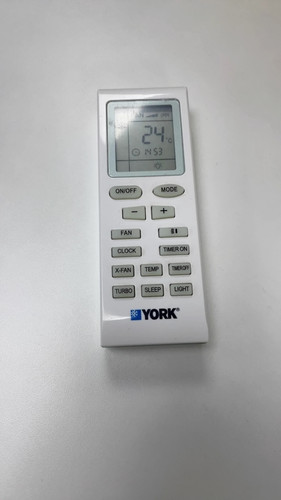 适用YORK约克空调遥控器 YB1F2 YB1FA 款式一样通用 全新英文版
