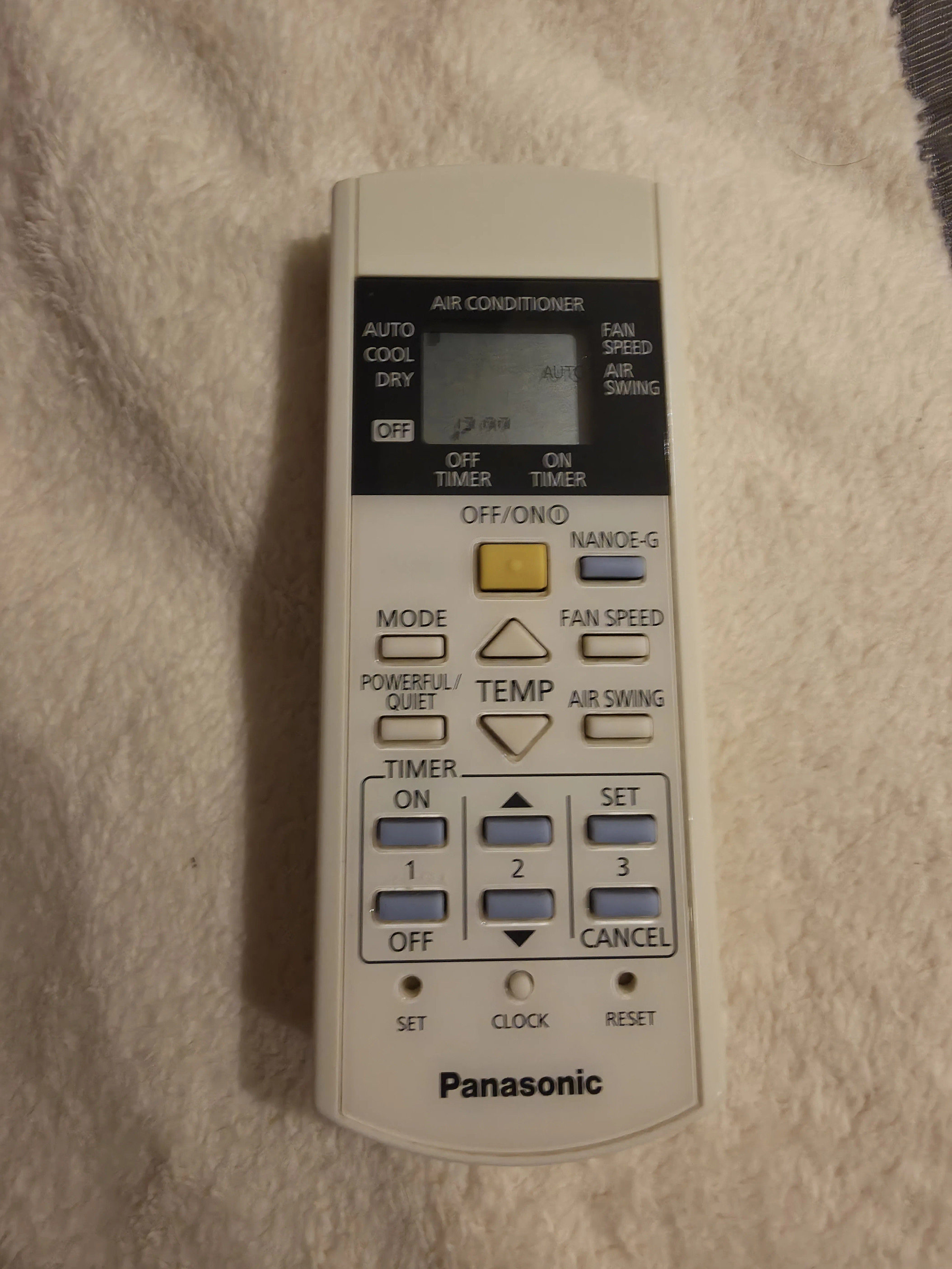 适用Panasonic松下空调遥控器 A75C4611 CS-V12NKA  全新通用港澳