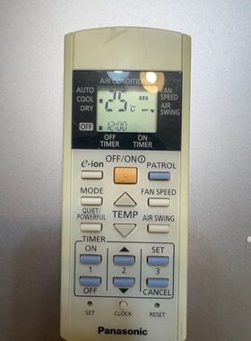适用香港松下空调遥控器A75C3182 2998 3060 3184 通用澳门