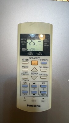适用香港松下空调遥控器A75C3182 2998 3060 3184 通用澳门