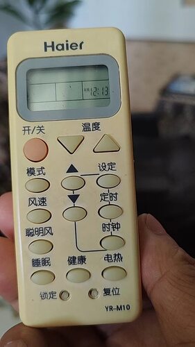 适用海尔空调遥控器YR-M10 YL-M02 M03 M05 M07 M09 M11 M12 全新