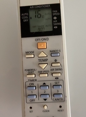 适用于松下空调遥控器A75C3702/4232/4491/4498/3608/3933/4208