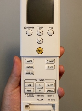 富士通珍寶ASWX09LECA AR-RET5E AR-REB1E通用冷暖变频遙控器全新