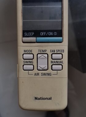 适用National松下空调遥控器A75C598 CS-C120KC KF-34G 975KW全新
