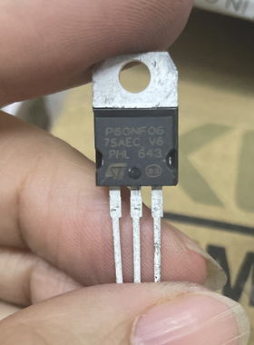 P60NF06 STP60NF06 60A/60V TO-220 N沟道场效应三极管 现货可拍