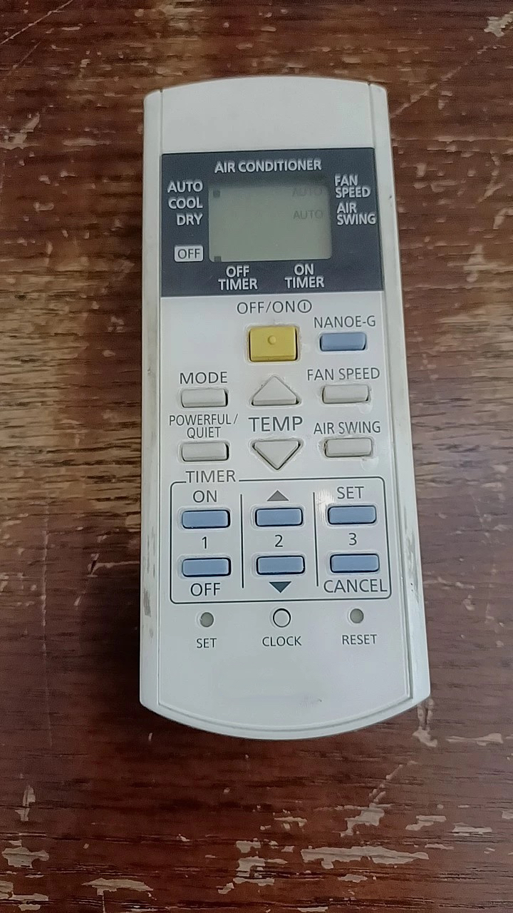 适用松下空调冷气机遥控器 CS-V12RKA A75C3297 全新通用