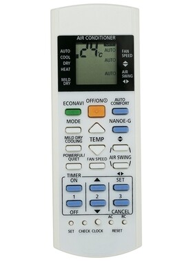 松下空调遥控器A75C4406 3300 3208 3706 3708 3883 3935英文版