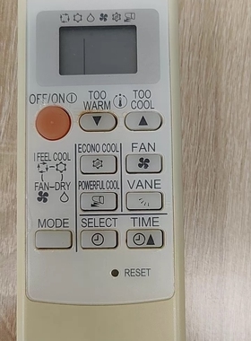 英文版适用三菱空调冷气机MS16C MH07A/MH12A/MP04B/MP08B遥控器