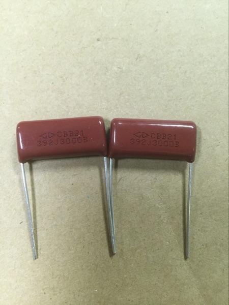 法拉CBB电容392J 3000V  CBB21 392J 3.0KV 3900N 脚距22.5MM原装