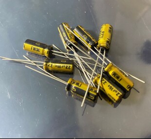 16V22uF 100个=27元 nichicon 音频滤波电解电容器 日本尼吉康