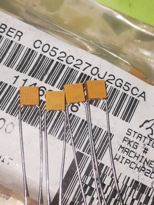 基美多层陶瓷独石电容器铜脚P5