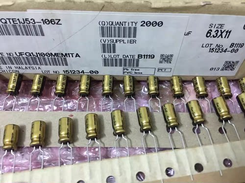尼吉康FG电解电容器63V10UF
