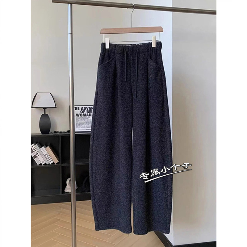 150九分小个子毛呢休闲裤女冬季新款加绒加厚糯米显瘦窄版阔腿裤8,女装/女士精品,休闲裤,淘宝优惠券,粉丝福利购,淘宝优惠卷