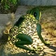 饰草坪灯庭院网红金属青蛙摆件 欧美出口跨境亚马逊铁艺太阳能灯装