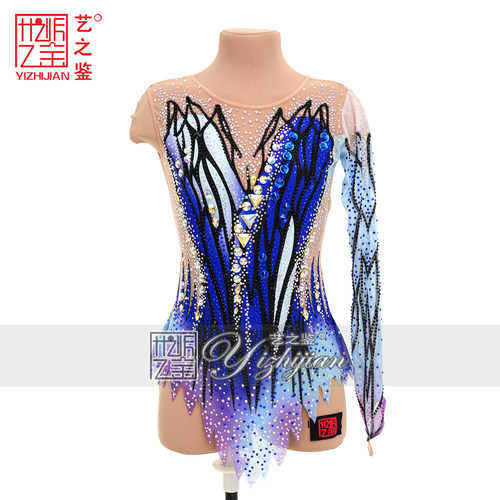 艺之鉴艺术体操比赛服水钻装饰