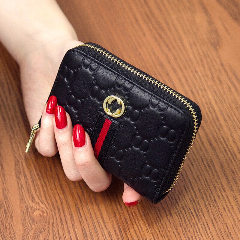 Card package Men's Multi-bit cards cowhide True pickup folder Zipper card package Ladies the republic of korea Credit card sets Organ Card Packin the Leather/Lady bags/Men's bag, Card package  category - from Buy2taobao.com to provide professional Taobao agent buy service