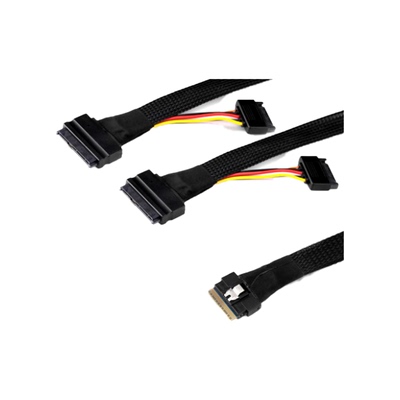 SFF-86548i转接U.2NVME数据线