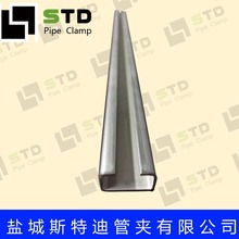 导轨管夹镀锌c型导轨 304不锈钢滑块导轨 c型轨道槽钢 重型导轨