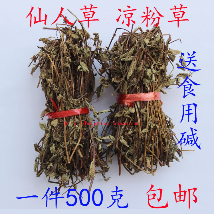 仙人草凉粉草神仙草仙人冻仙草干烧仙草仙草冻凉茶原料500克散装