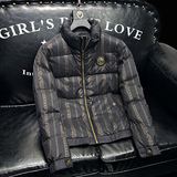 80绒羽绒衣男士高端立领羽绒服Y8812P195控298平铺，男装羽绒服，电商A315