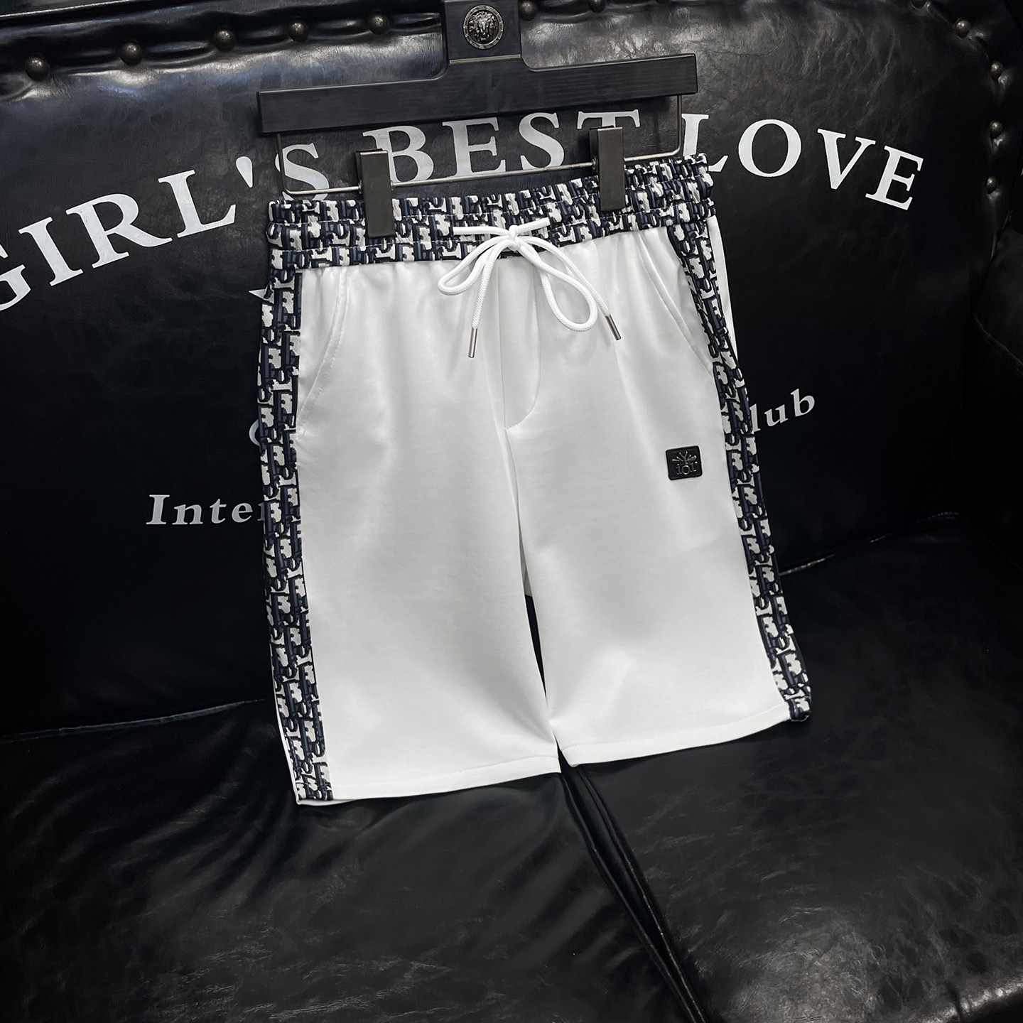 男士短裤2026夏季新款休闲五分裤时尚男装百搭男裤1179P75白，男装休闲裤，电商A315