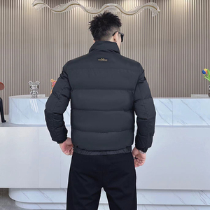 2024新款80绒羽绒 冬季男士羽绒服YT8811 P195 模特图图片
