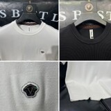 2026秋款男士短袖毛衣针织套头衫毛衣货号88692P65沙发图，男装针织衫/毛衣，电商A315