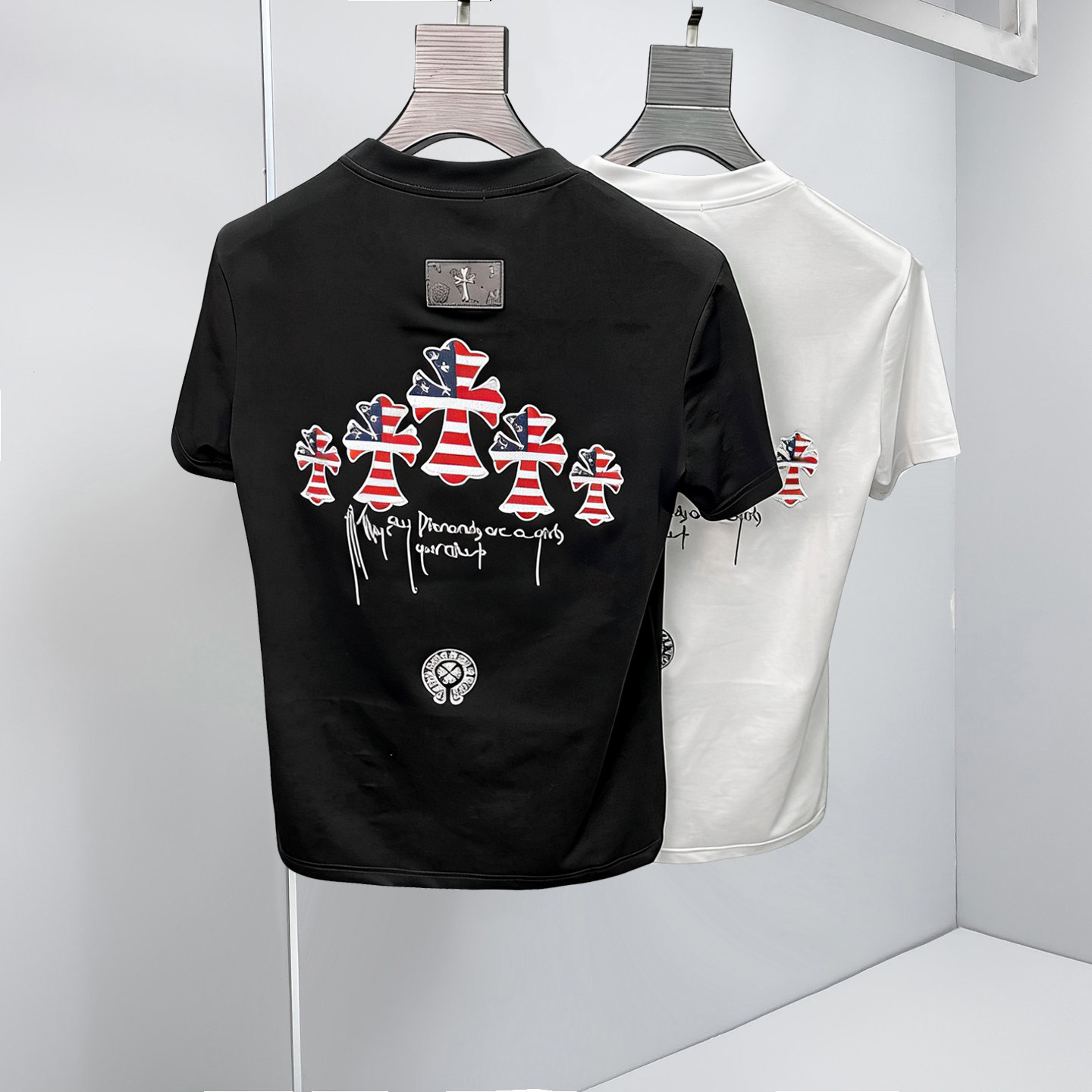 2026新款夏季男士重工艺刺绣T恤A315-XB86P75沙发图，男装T恤，电商A315