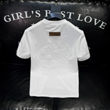 2026新款夏季男士丝光棉刺绣T恤A315-XB58P75白沙发图，男装T恤，电商A315