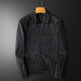 2023年新款春款男士夹克男外套修身小一码1151P145黑，男装夹克，电商A315