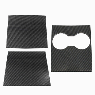 2017 适用特斯拉Model 饰 Y中控台ABS碳纹装 2020 3用于Model