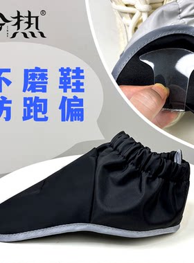 防碎发鞋套透气型护鞋神器夏理发店美发师专用防头发渣脚套