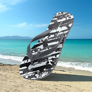 Stevesam休闲防滑耐磨防臭沙滩夹脚拖外穿男士凉拖轻便舒适不闷脚