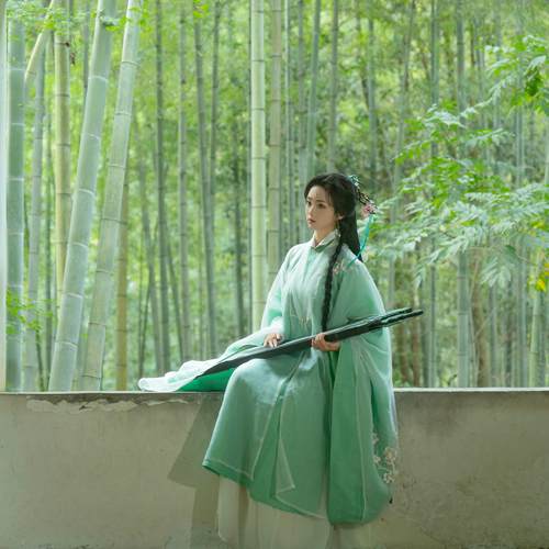 弦歌引梦 | 剑网3同人周边凤翥斋长歌门派款明制长衫披风汉服