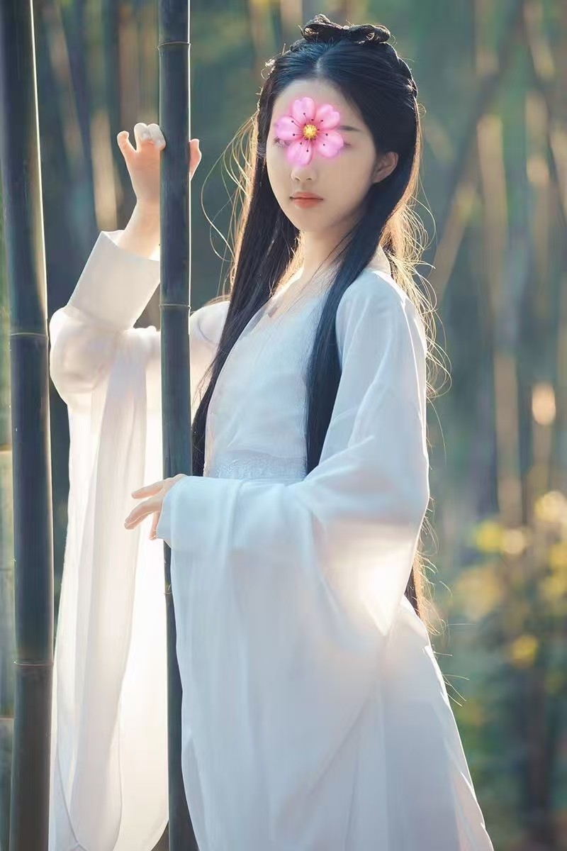 精品白色仙女装女侠服小龙女服装神雕侠侣古装汉服七仙女服