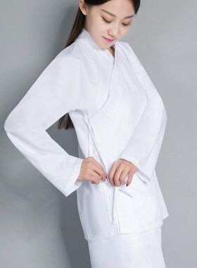 古装汉服中衣打底裤白色新款改良古代内衣寝衣睡衣男襦裙套装里衣