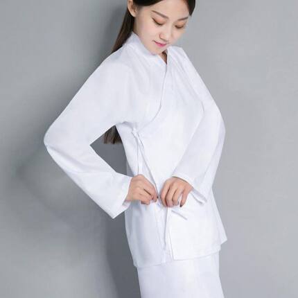 古装汉服中衣打底裤白色新款改良古代内衣寝衣睡衣男襦裙套装里衣