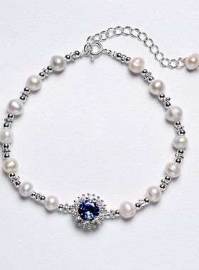 戴拉时尚高级感天然淡水珍珠手链