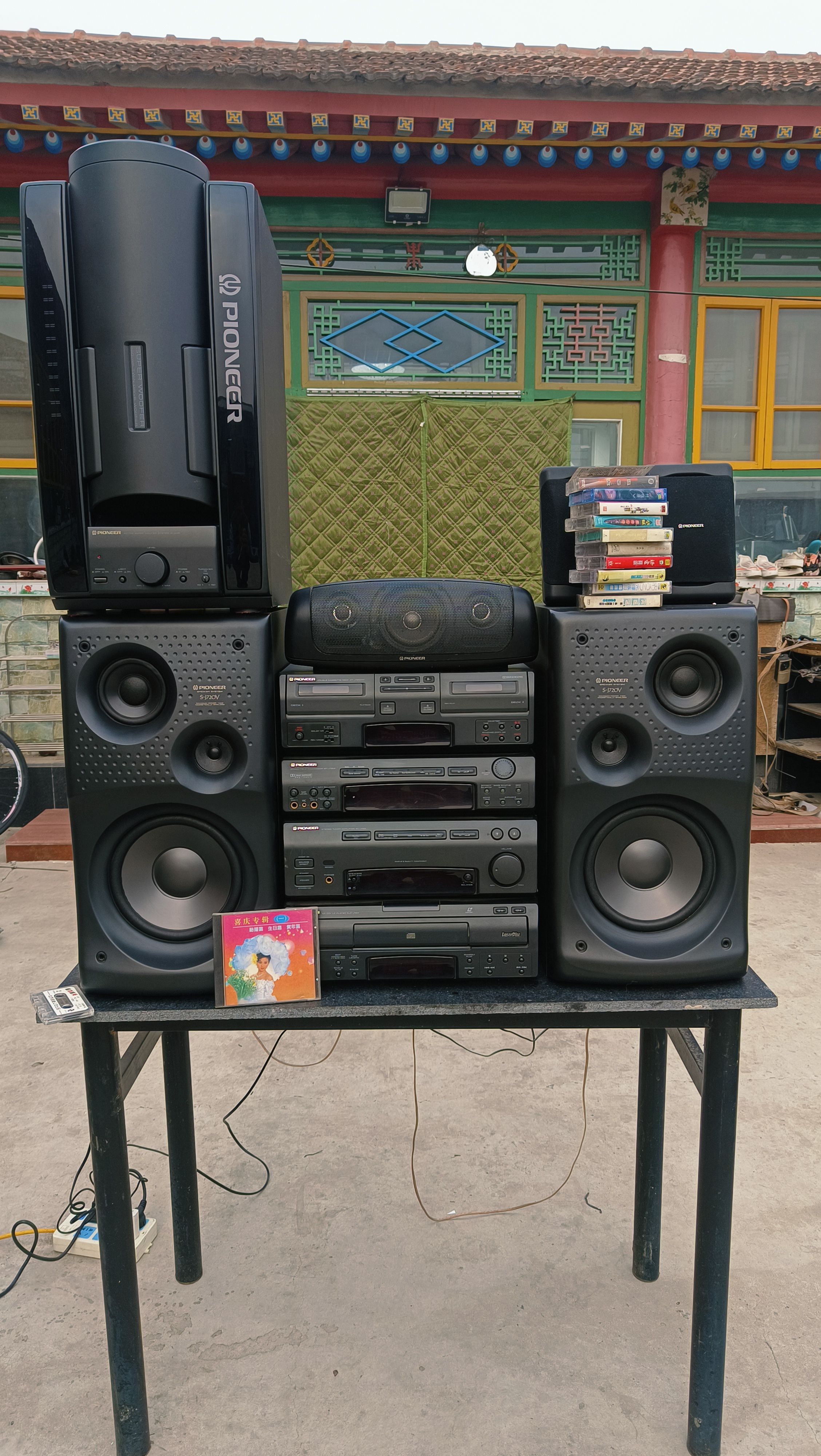 先锋720旗舰版组合音响CD双卡大型家庭影院系统高品质